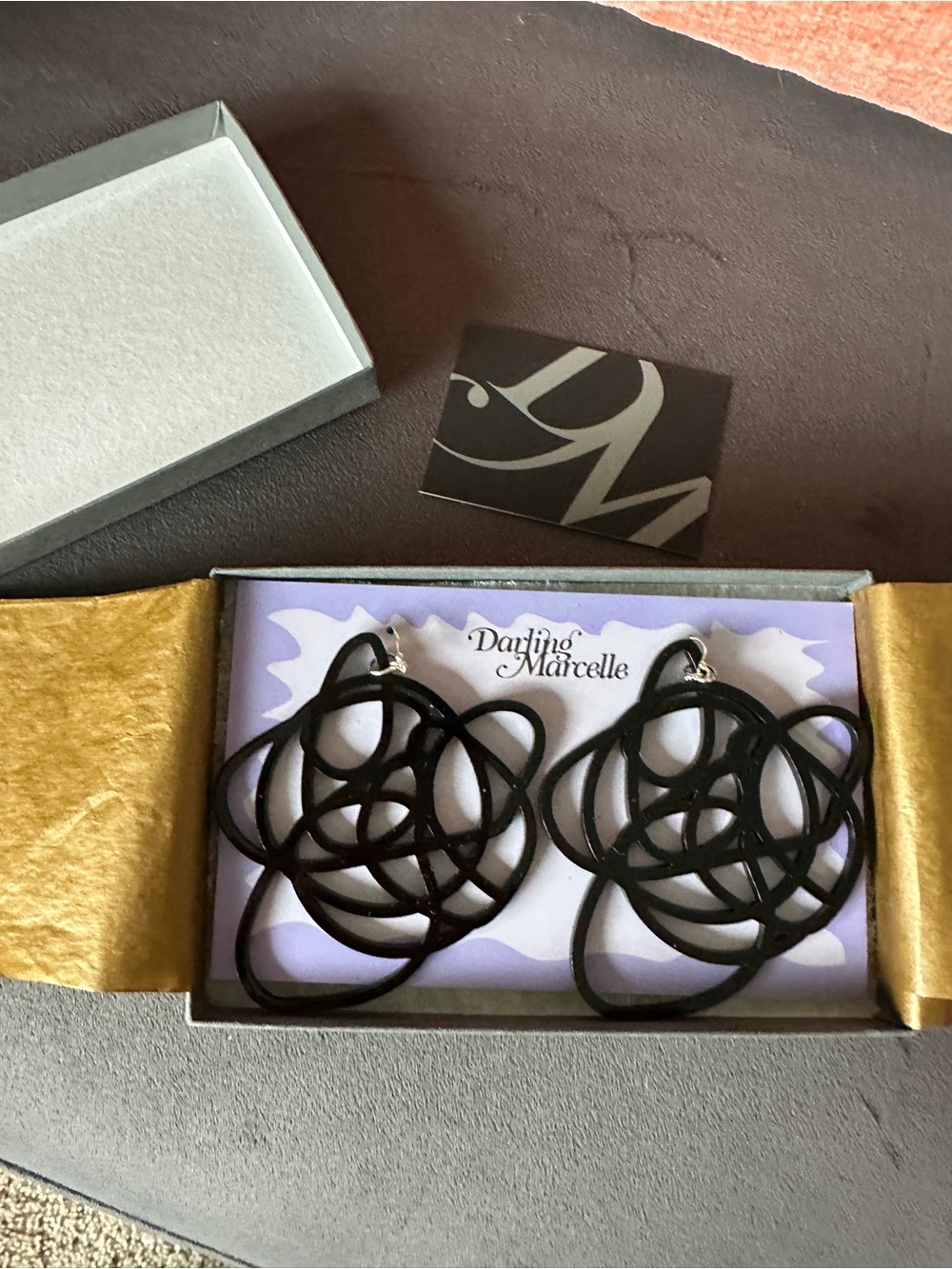 Darling Marcelle Earrings NWT NIB